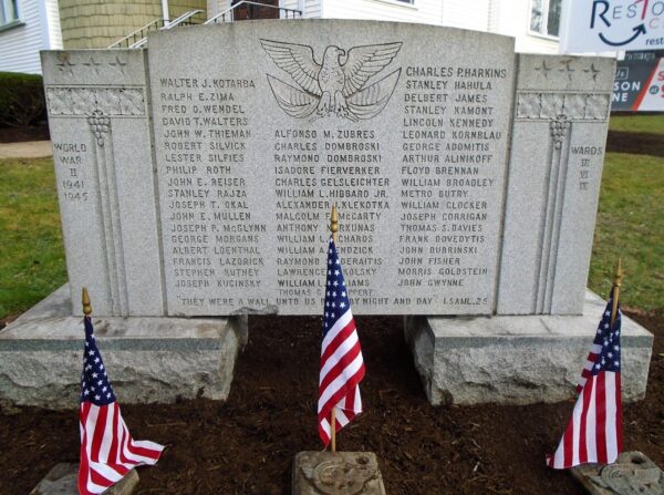 WARDS III, VI, AND IX WORLD WAR II MEMORIAL