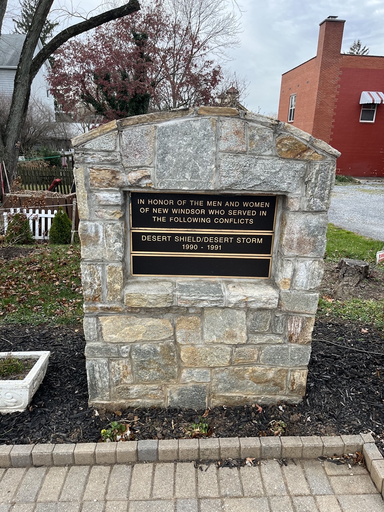 NEW WINDSOR DESERT SHIELD/DESERT STORM MEMORIAL