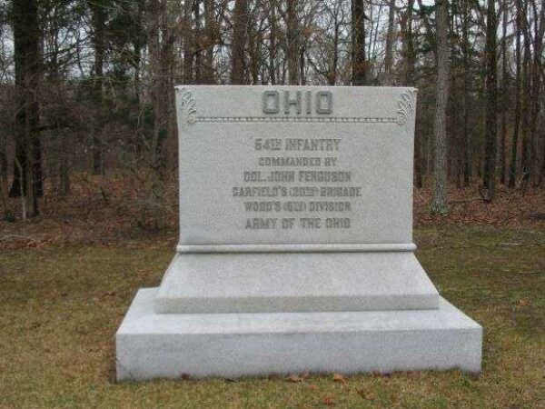 64TH OHIO INFANTRY MEMORIAL
