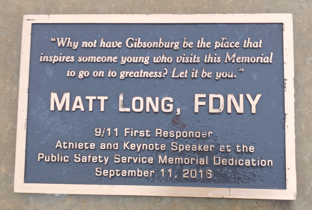 BENT AND TWISTED METAL SEPEMBER 11, 2001 MEMORIAL PLAQUE E