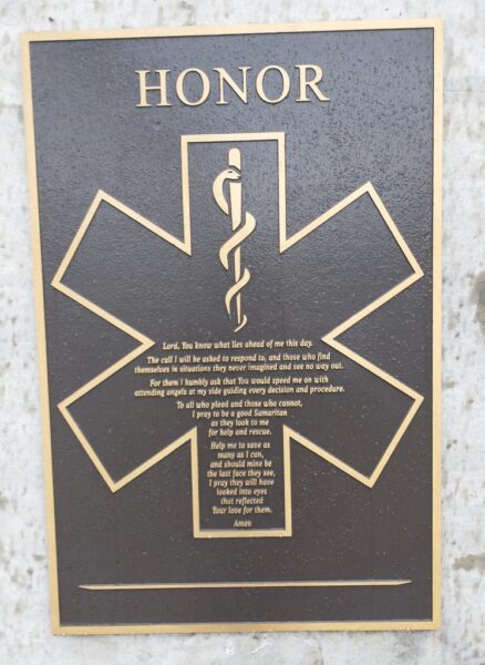 BENT AND TWISTED METAL SEPEMBER 11, 2001 MEMORIAL PLAQUE C