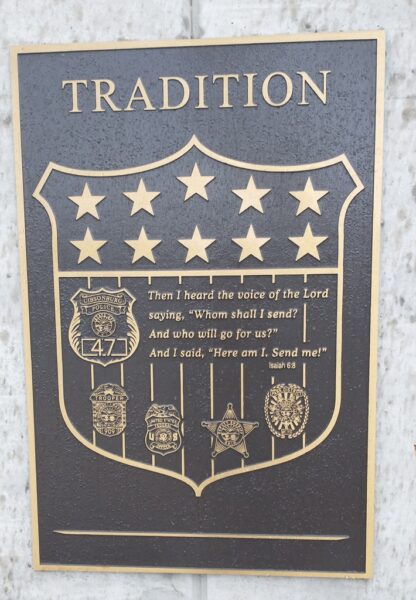 BENT AND TWISTED METAL SEPTEMBER 11, 2001 MEMORIAL PLAQUE B