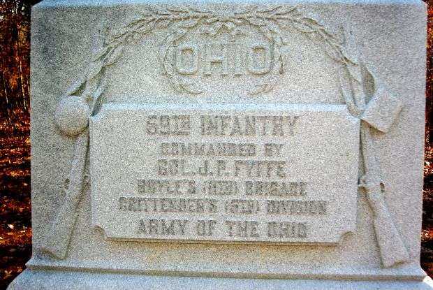 59TH OHIO INFANTRY WAR MEMORIAL