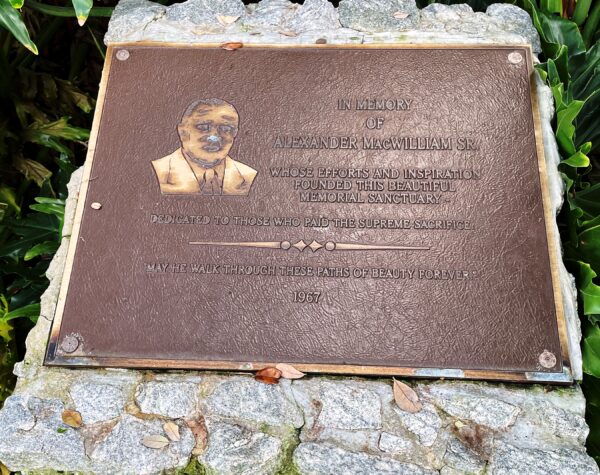 TO THOSE WHO PAID THE SUPREME SACRIFICE MEMORIAL PLAQUE