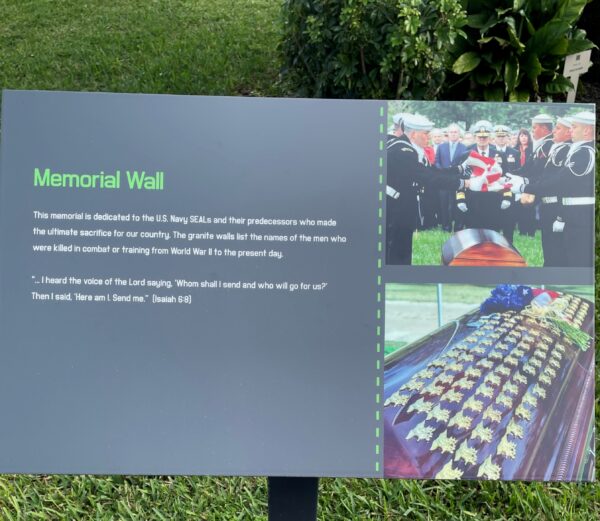 MEMORIAL WALL MARKER