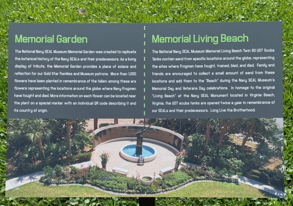 MEMORIAL GARDEN/MEMORIAL LIVING BEACH MARKER