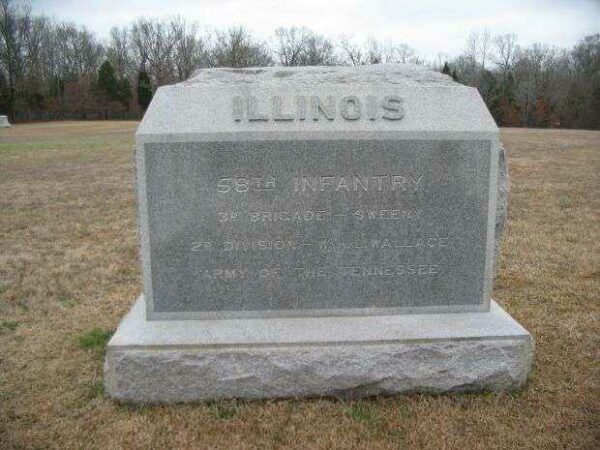 58TH ILLINOIS INFANTRY MEMORIAL