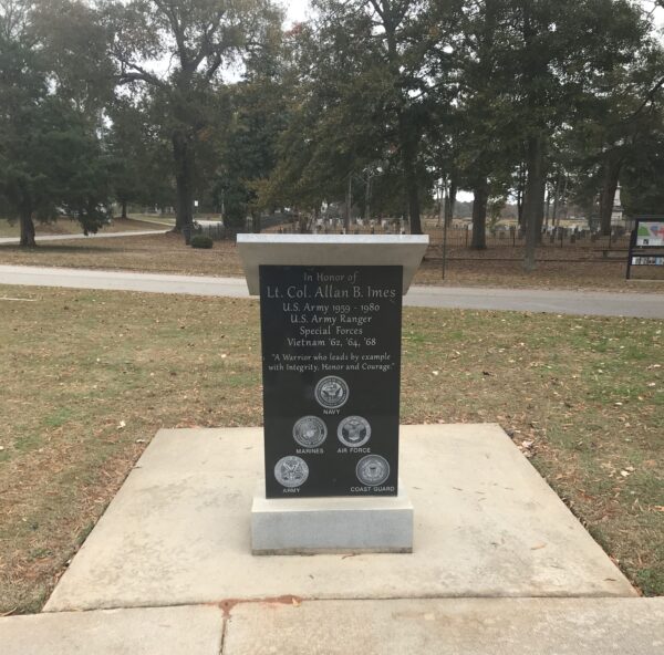 LT. COL. ALLAN B. IMES WAR MEMORIAL