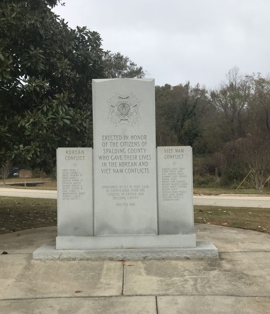 SPALDING COUNTY KOREAN AND VIETNAM CONFLICTS MEMORIAL