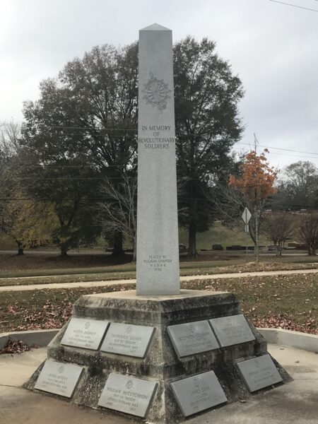 IN MEMORY OF REVOLUTIONARY SOLDIERS WAR MEMORIAL