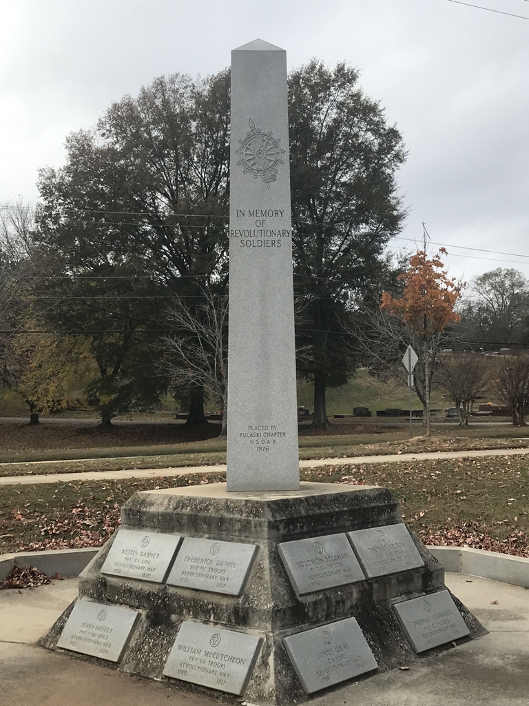 IN MEMORY OF REVOLUTIONARY SOLDIERS WAR MEMORIAL