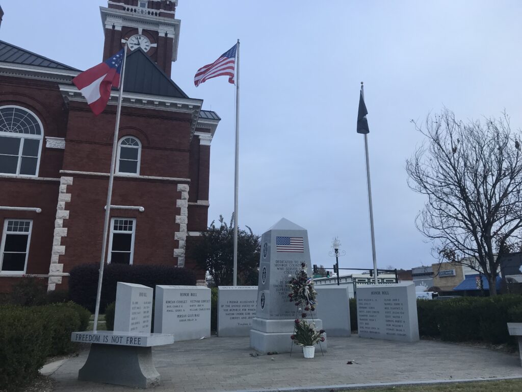 MONROE COUNTY SUPREME SACRIFICE WAR MEMORIAL