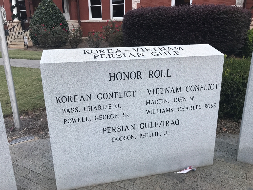 MONROE COUNTY SUPREME SACRIFICE WAR MEMORIAL STONE C