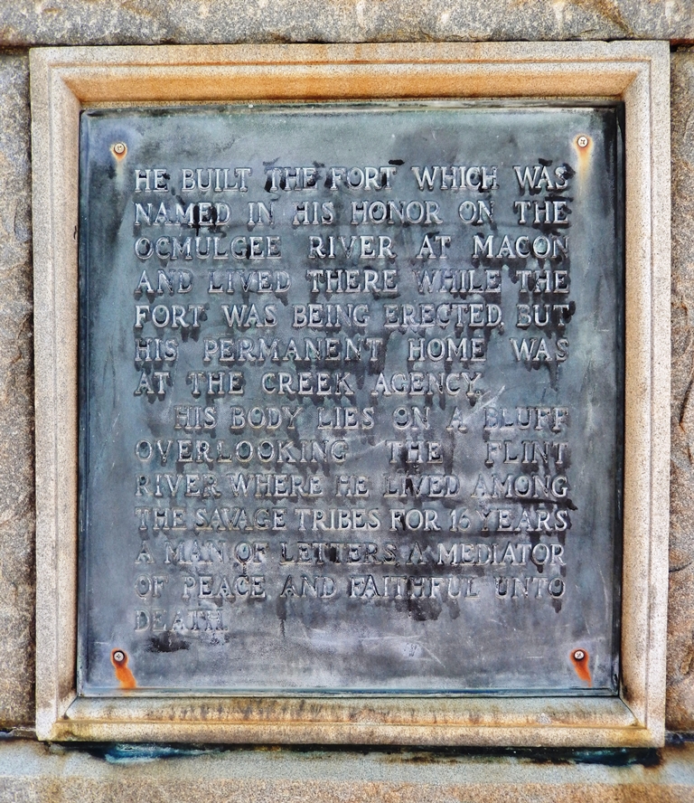 COLONEL BENJAMIN HAWKINS WAR MEMORIAL PLAQUE D