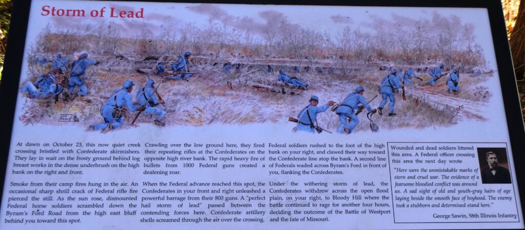 STORM OF LEAD WAR MEMORIAL PANEL