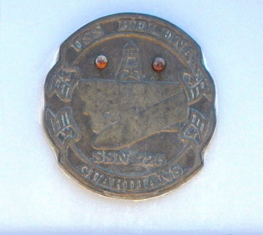 U.S.S. HELENA WAR MEMORIAL PLAQUE G