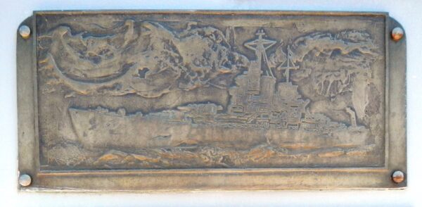 U.S.S. HELENA WAR MEMORIAL PLAQUE C