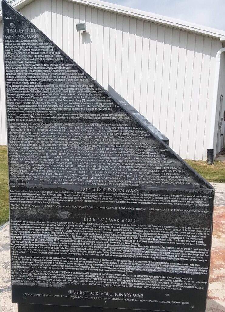 WILLIAMS COUNTY WAR MEMORIAL STONE C