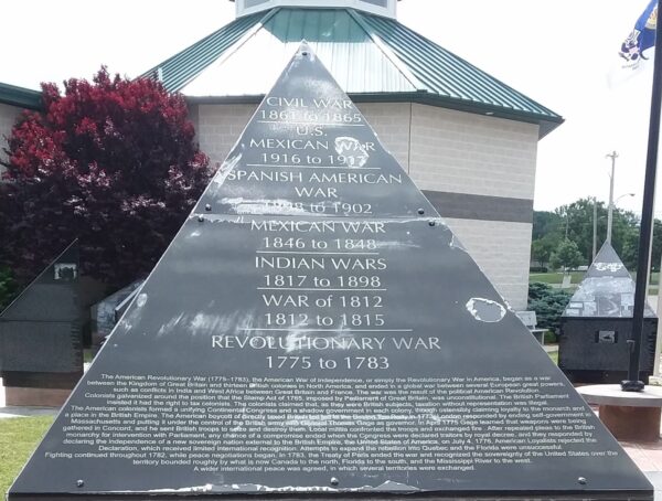 WILLIAMS COUNTY WAR MEMORIAL STONE A