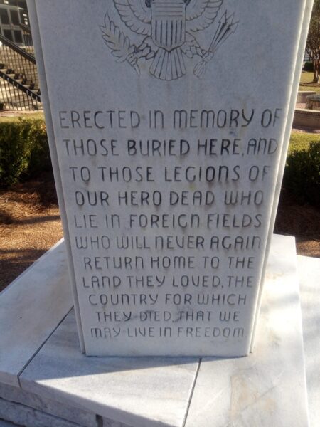 A MEMORIAL TO THE FALLEN SIDE B