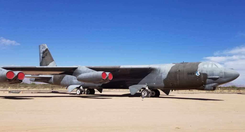 BOEING B-52G STRATOFORTRESS MEMORIAL AIRCRAFT