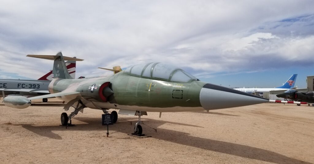 LOCKHEED F-104D MEMORIAL AIRCRAFT