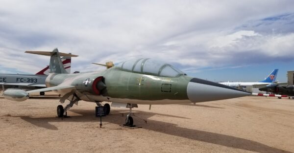 LOCKHEED F-104D MEMORIAL AIRCRAFT