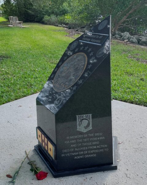 VERO BEACH VIETNAM VETERANS MEMORIAL SIDE A