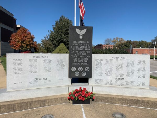 CLINTON COUNTY SUPREME SACRIFICE VETERANS MEMORIAL