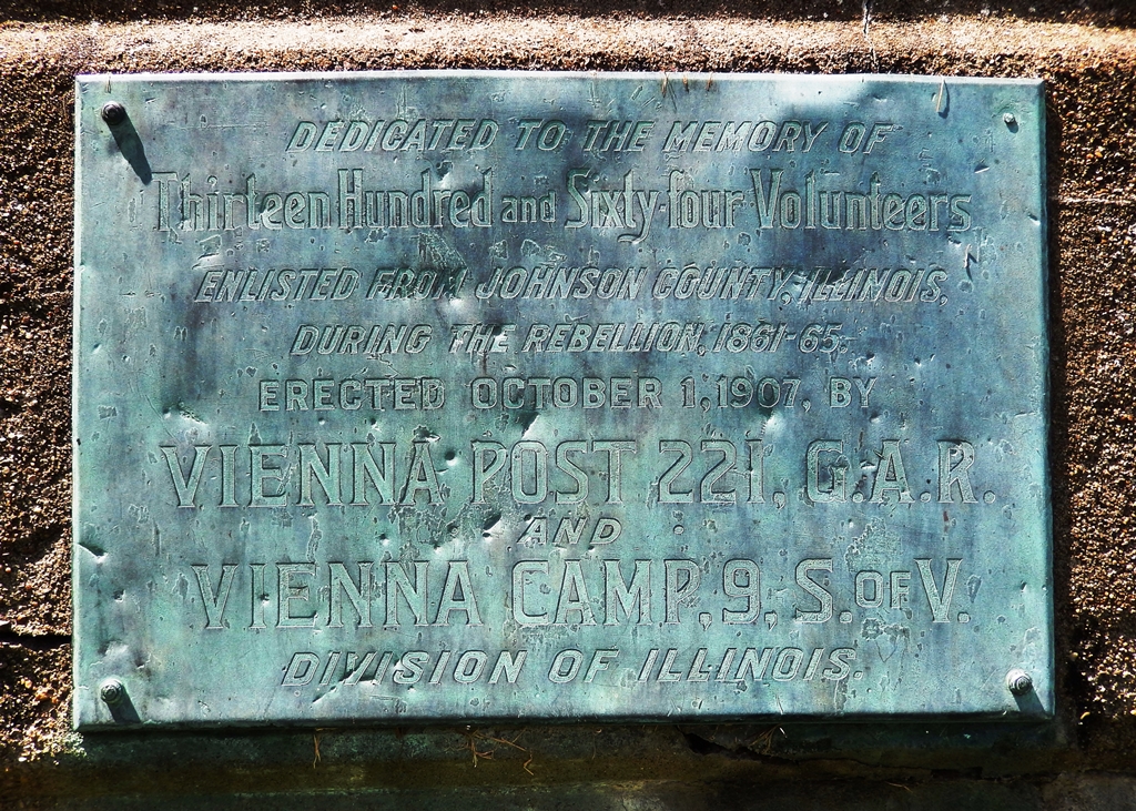 THIRTEEN HUNDRED AND SIXTY-FOUR VOLUNTEERS MEMORIAL CANNON PLAQUE