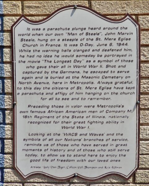 “HONORING ALL OUR DEFENDERS OF FREEDOM” WAR MEMORIAL MURAL PLAQUE