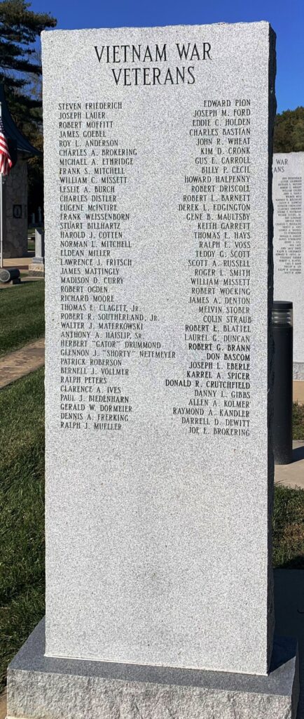 NEW BADEN WAR VETERANS MEMORIAL STONE E