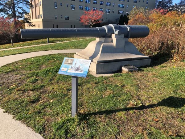 REMEMBER THE MAINE MEMORIAL GUN