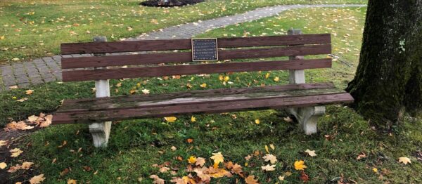 1ST SGT. CHRISTOPHER COFFIN WAR MEMORIAL BENCH