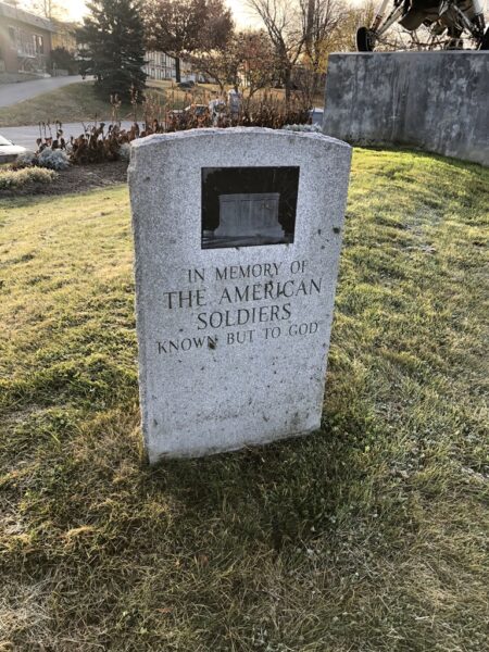 AMERICAN SOLDIERS KNOWN BUT TO GOD MEMORIAL