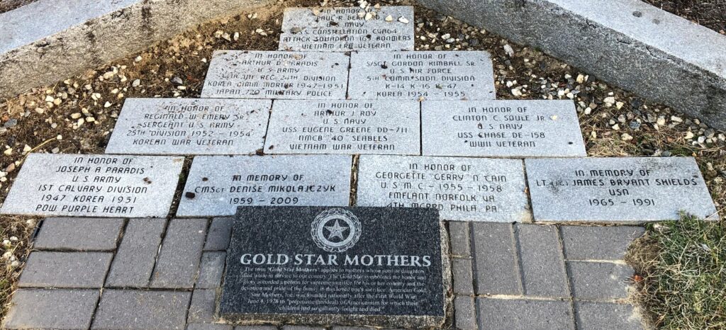 DEDICATED TO GOLD STAR FAMILIES MEMORIAL PAVERS