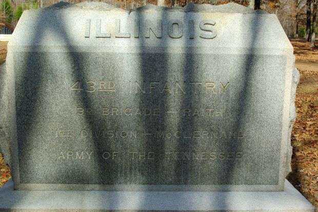 43RD ILLINOIS INFANTRY MEMORIAL
