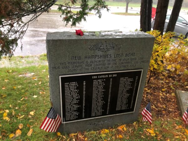NEW HAMPSHIRES LOST BOAT WAR MEMORIAL