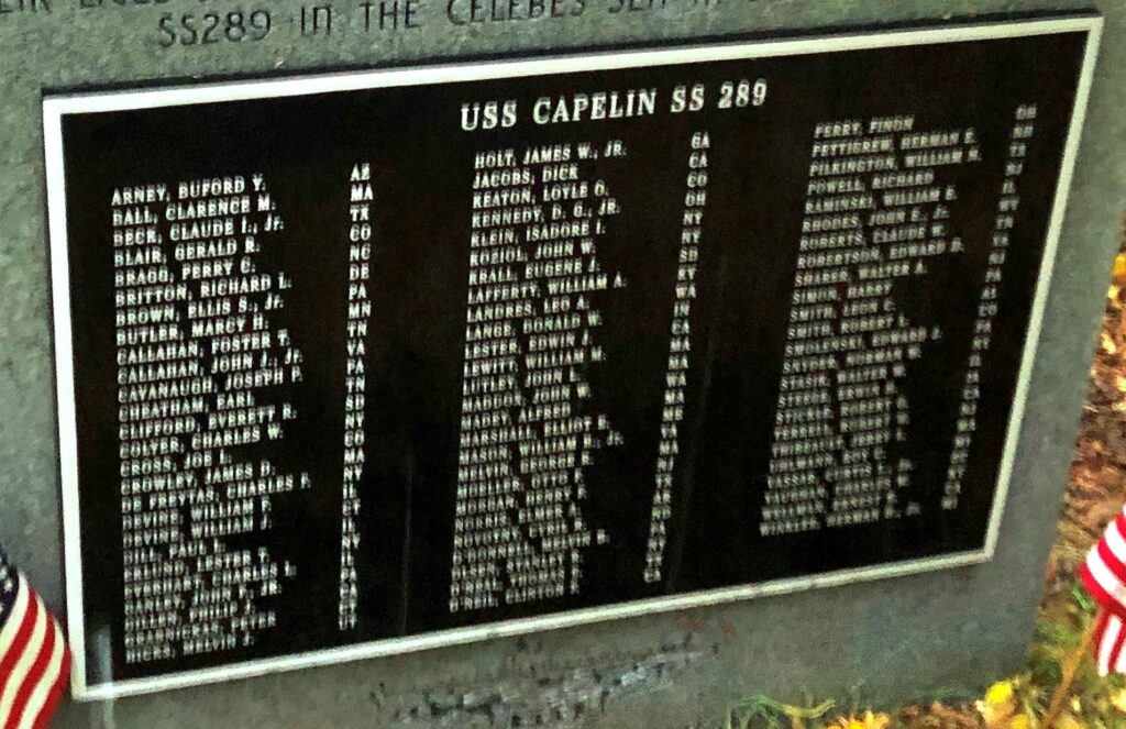 NEW HAMPSHIRES LOST BOAT WAR MEMORIAL PLAQUE