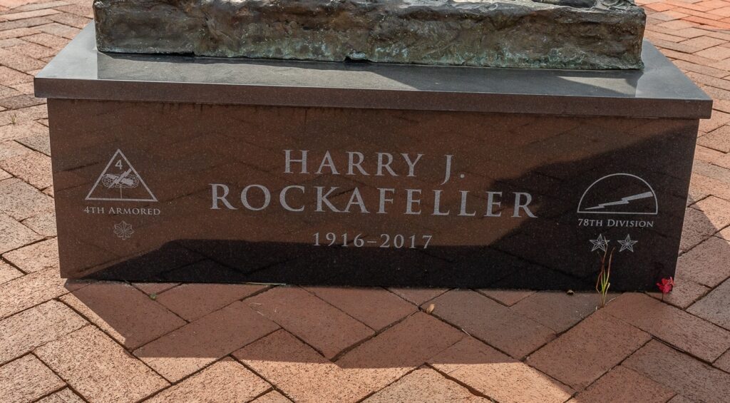 HARRY J. ROCKAFELLER WAR MEMORIAL SIDE A
