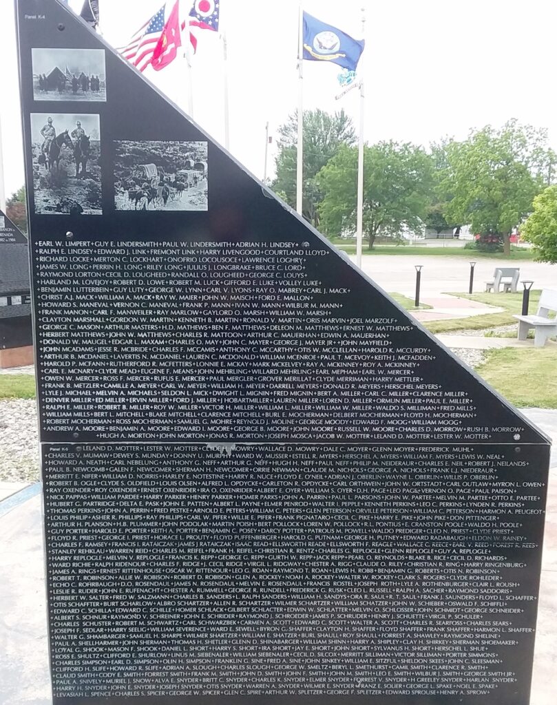 WILLIAMS COUNTY WORLD WAR I MEMORIAL STONE C