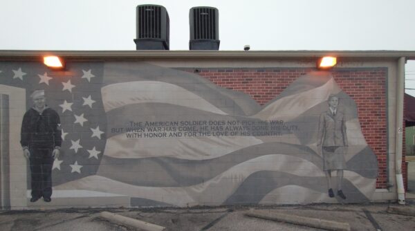 VFW POST 7596 VETERANS MEMORIAL MURAL SECTION C