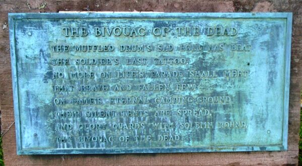 G.A.R. POST 139 MEMORIAL PLAQUE B