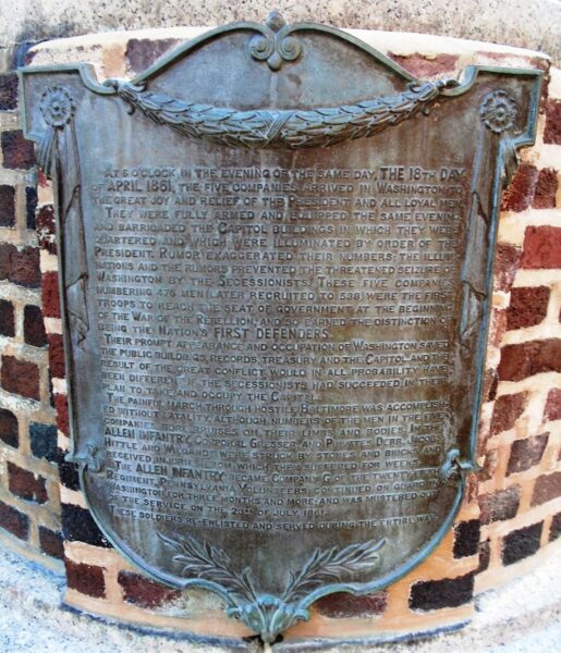 FIRST DEFENDERS WAR MEMORIAL SHIELD D