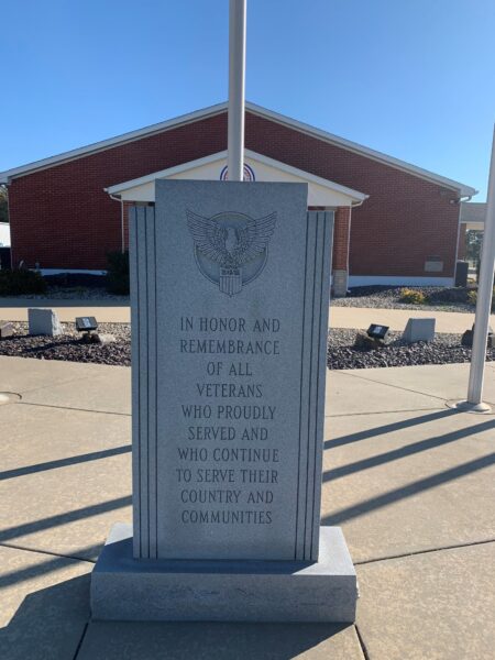 MONDT-LAMPE AMERICAN LEGION POST 1239 ALL VETERANS MEMORIAL
