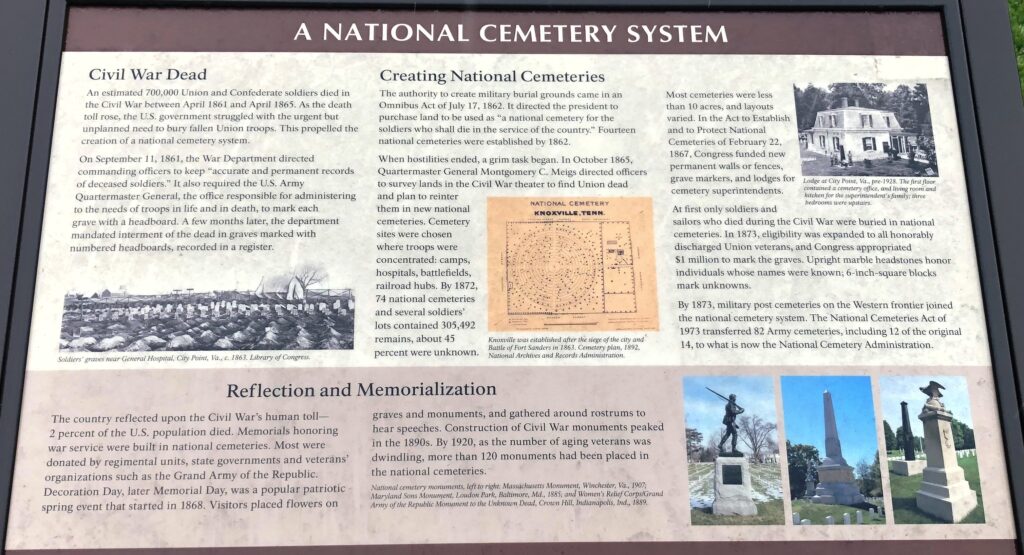 A NATIONAL CEMETERY SYSTEM WAR MEMORIAL PLAQUE ALTON, IL
