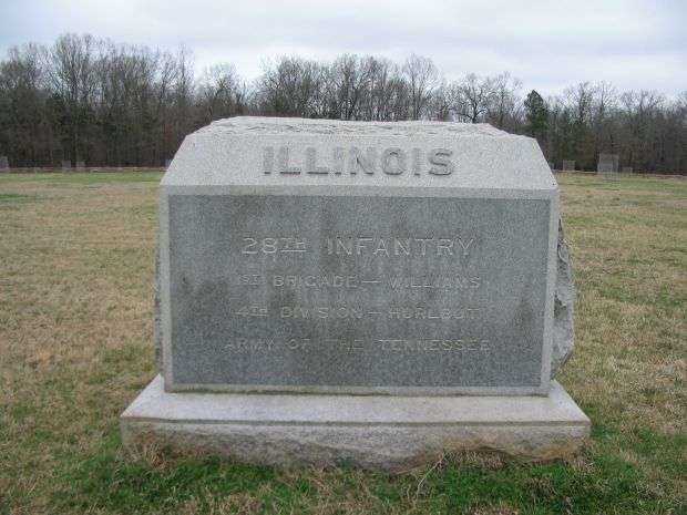 28TH ILLINOIS INFANTRY MEMORIAL