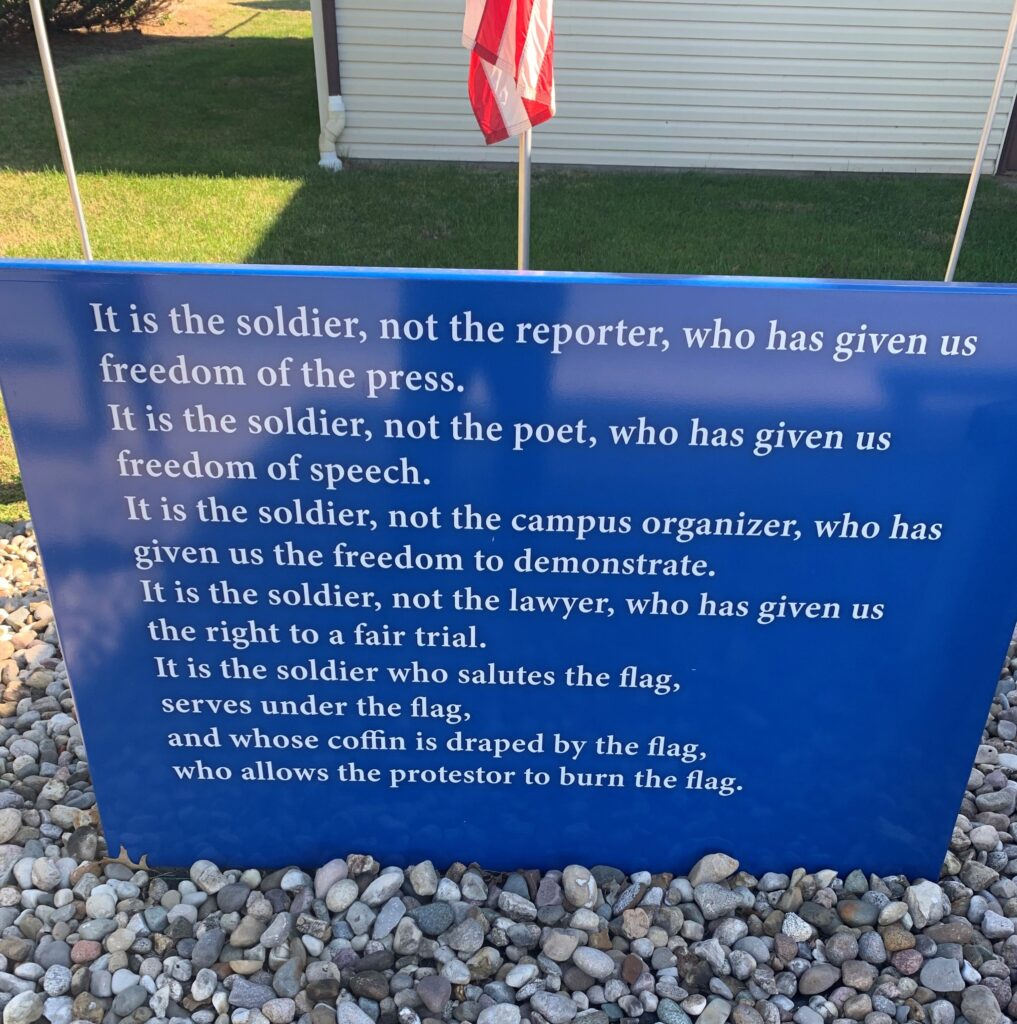 IT IS THE SOLDIER WAR MEMORIAL PLAQUE