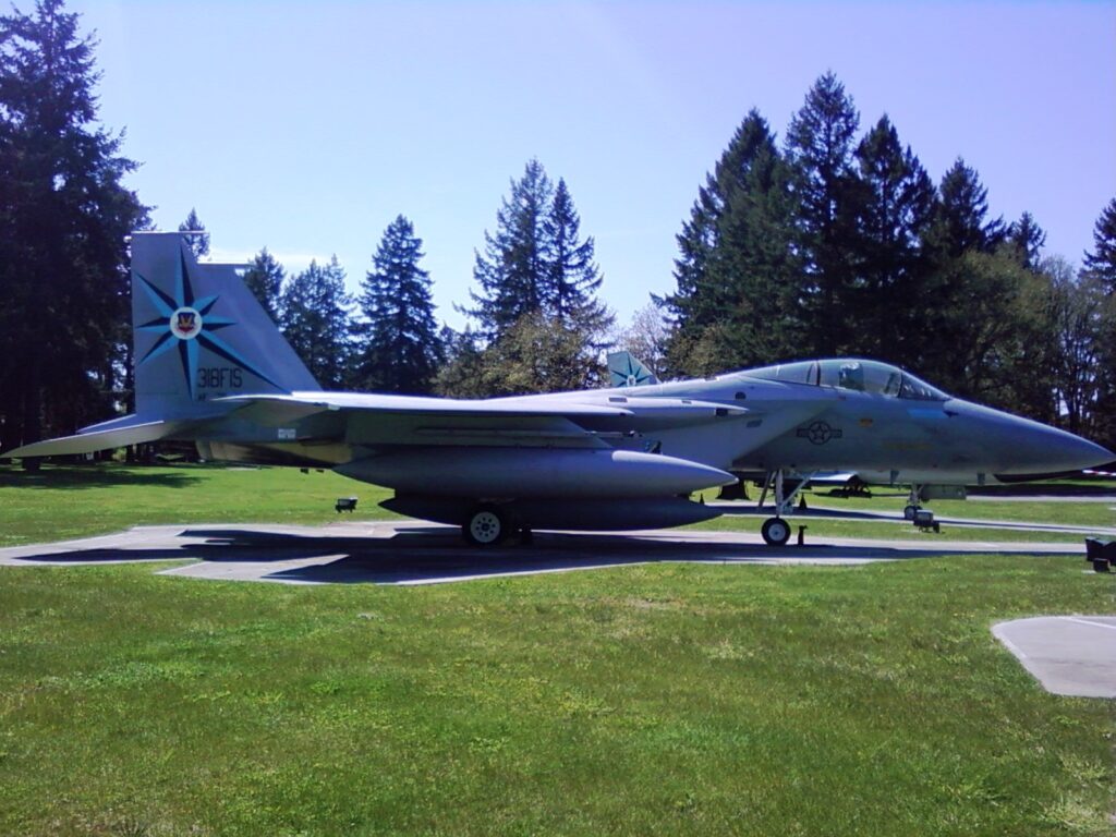 MCDONNELL DOUGLAS F-15A EAGLE FIGHTER MEMORIAL AIRCRAFT