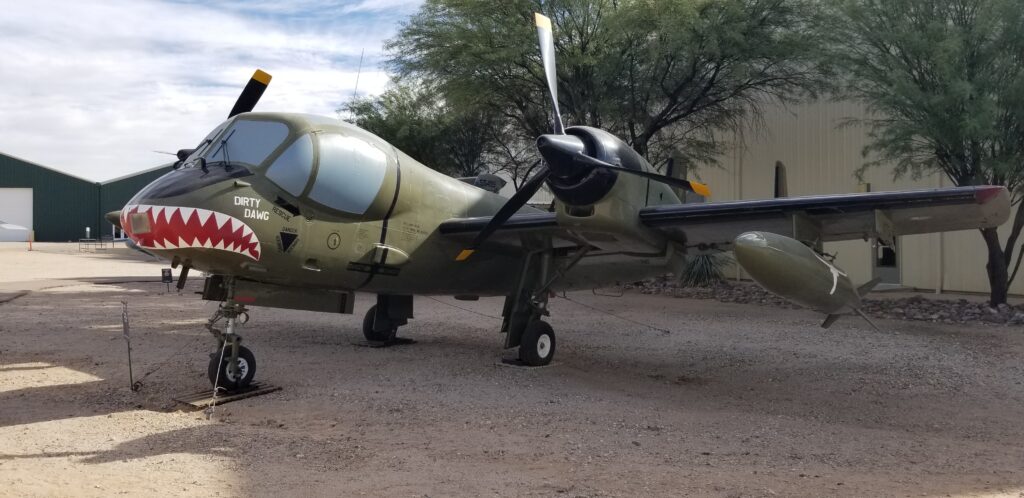 GRUMMAN OV-IC MOHAWK OBSERVATION MEMORIAL AIRCRAFT